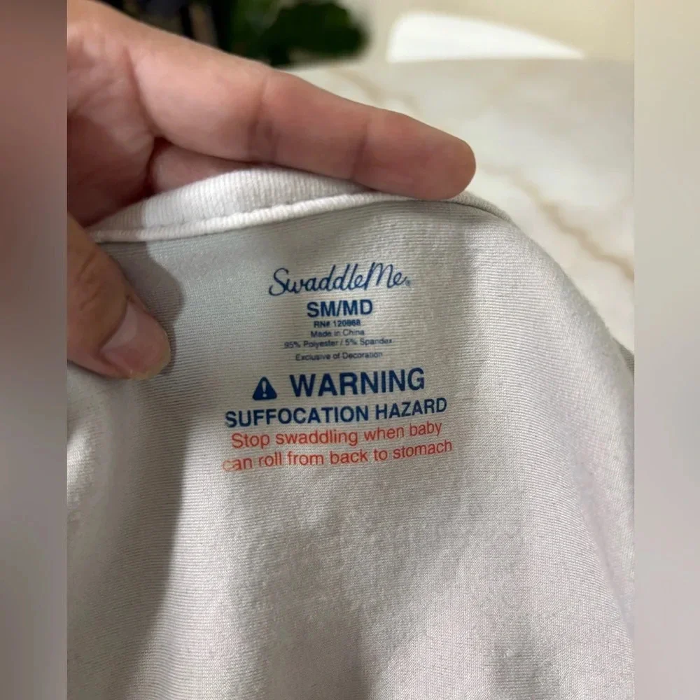 Gray Baby Swaddle OS